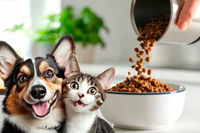 croquetas prensadas en frío para mascotas